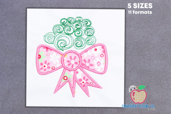 Bow with Tree Applique Design Review