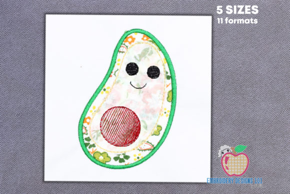 Cartoon Baby Avocado Applique for Kids Review