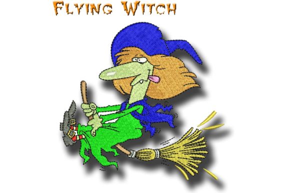 Flying Witch Embroidery Review