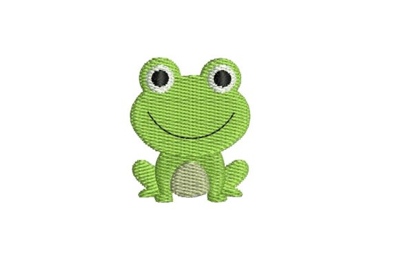 Mini Frog Design Review for Embroidery Projects