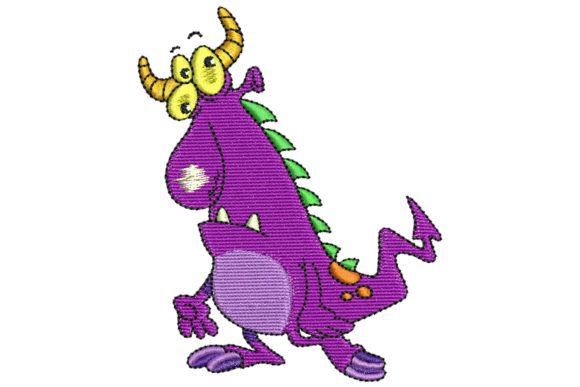 Silly Big Monster Embroidery Review