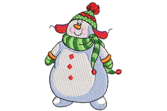 Snowman Nice Hat Embroidery Review