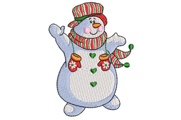 Snowman Taa Daaa Embroidery Review